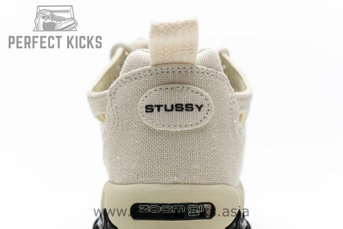 CQ5486-200 Stussy X Nike Air Zoom Spiridon Caged 2 Fossil - Image 8