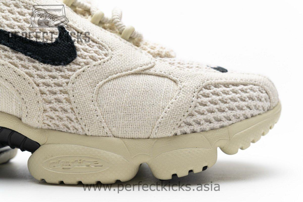 CQ5486-200 Stussy X Nike Air Zoom Spiridon Caged 2 Fossil - Image 11