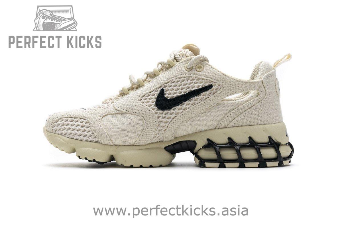 CQ5486-200 Stussy X Nike Air Zoom Spiridon Caged 2 Fossil - Image 15