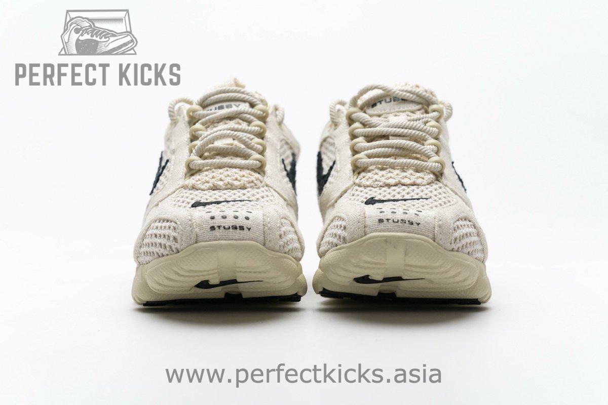 CQ5486-200 Stussy X Nike Air Zoom Spiridon Caged 2 Fossil - Image 4