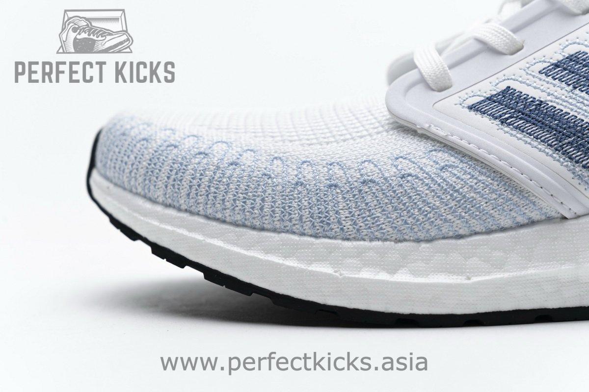 FY3454 adidas Ultra BOOST 20 White Light Blue - Image 11