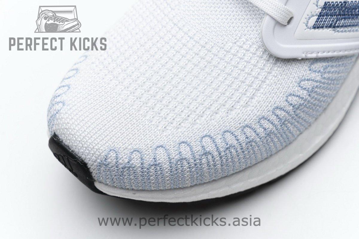 FY3454 adidas Ultra BOOST 20 White Light Blue - Image 12