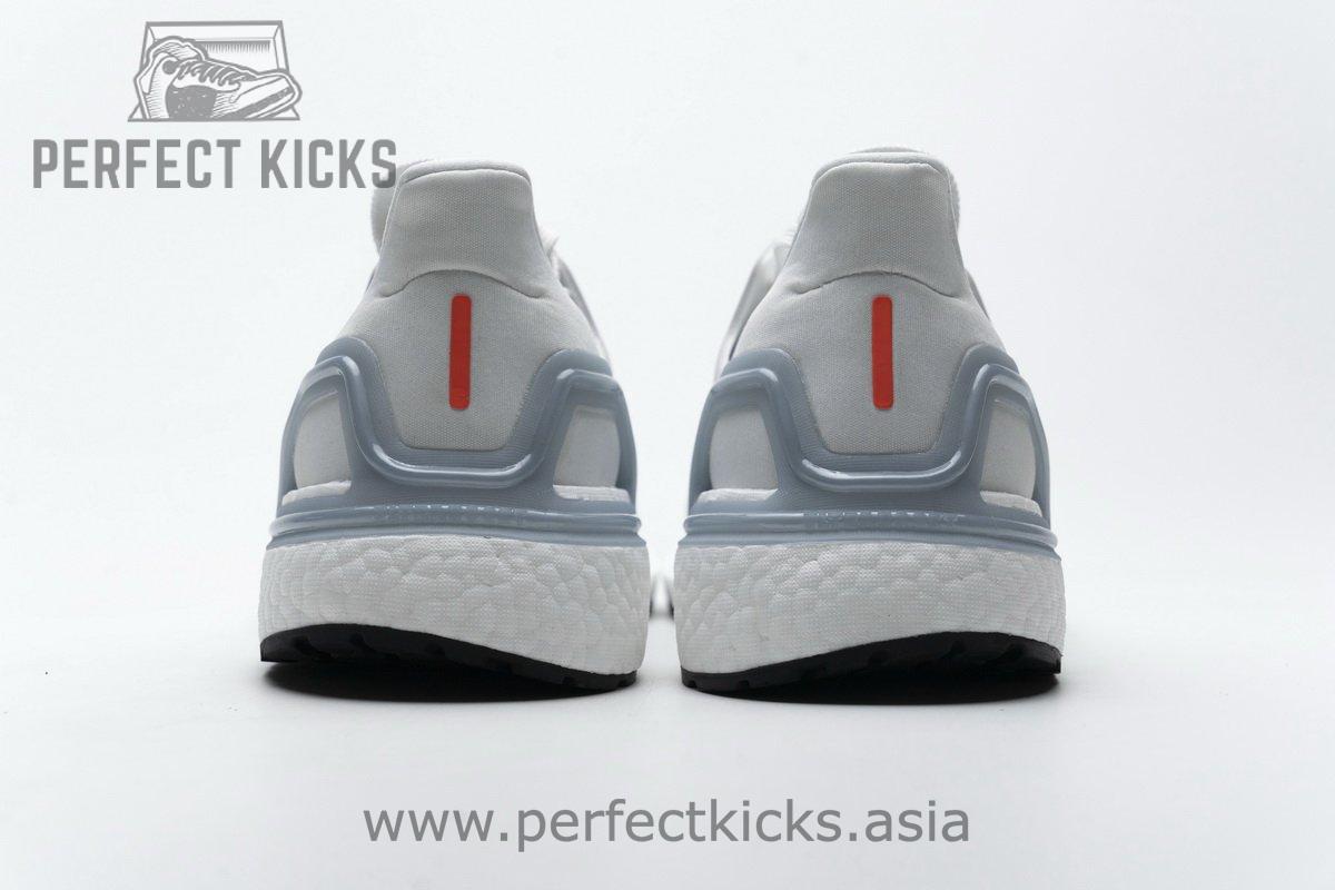 FY3454 adidas Ultra BOOST 20 White Light Blue - Image 7