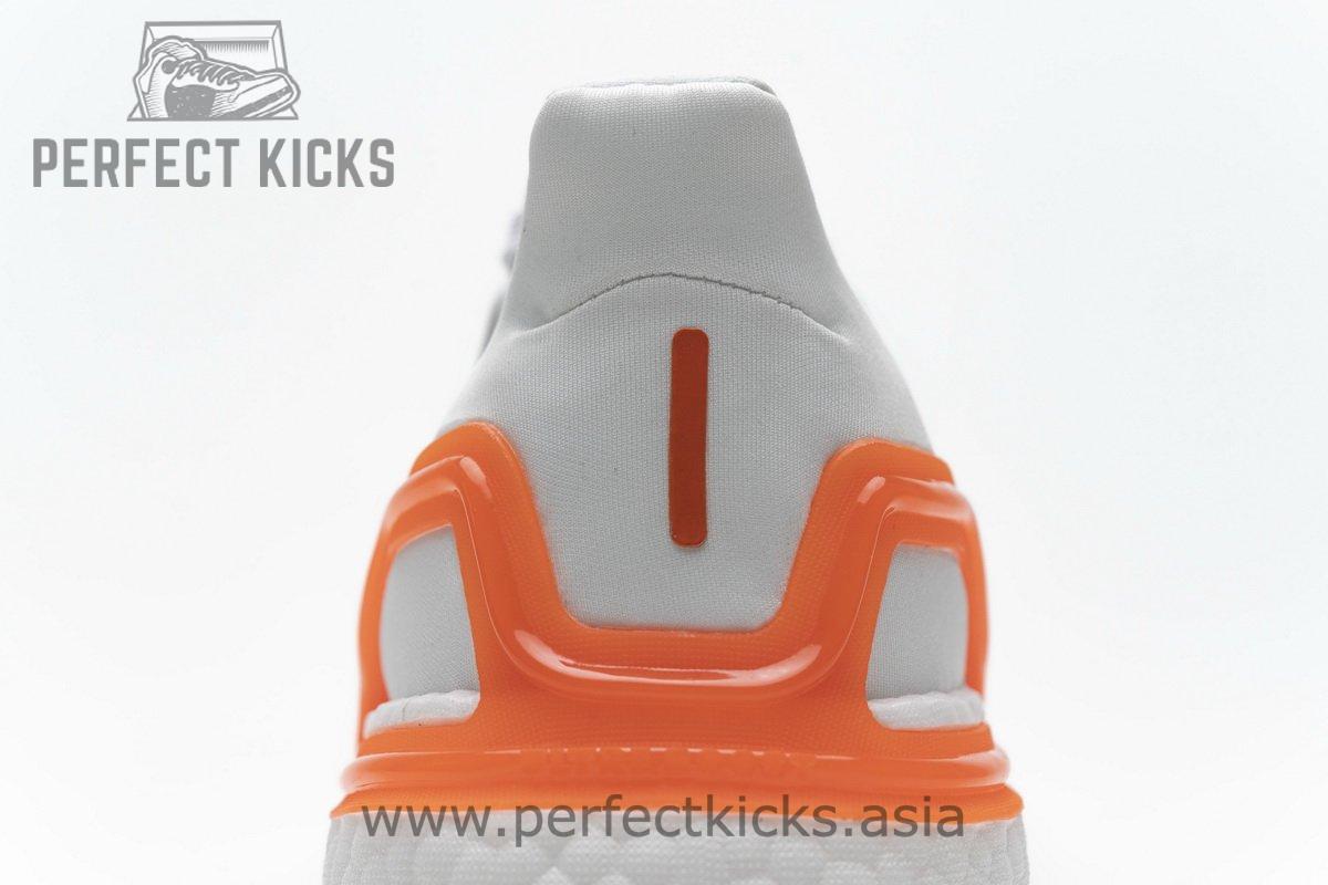 EG0768 adidas Ultra BOOST 20 Primeblue White Blue Orange - Image 8