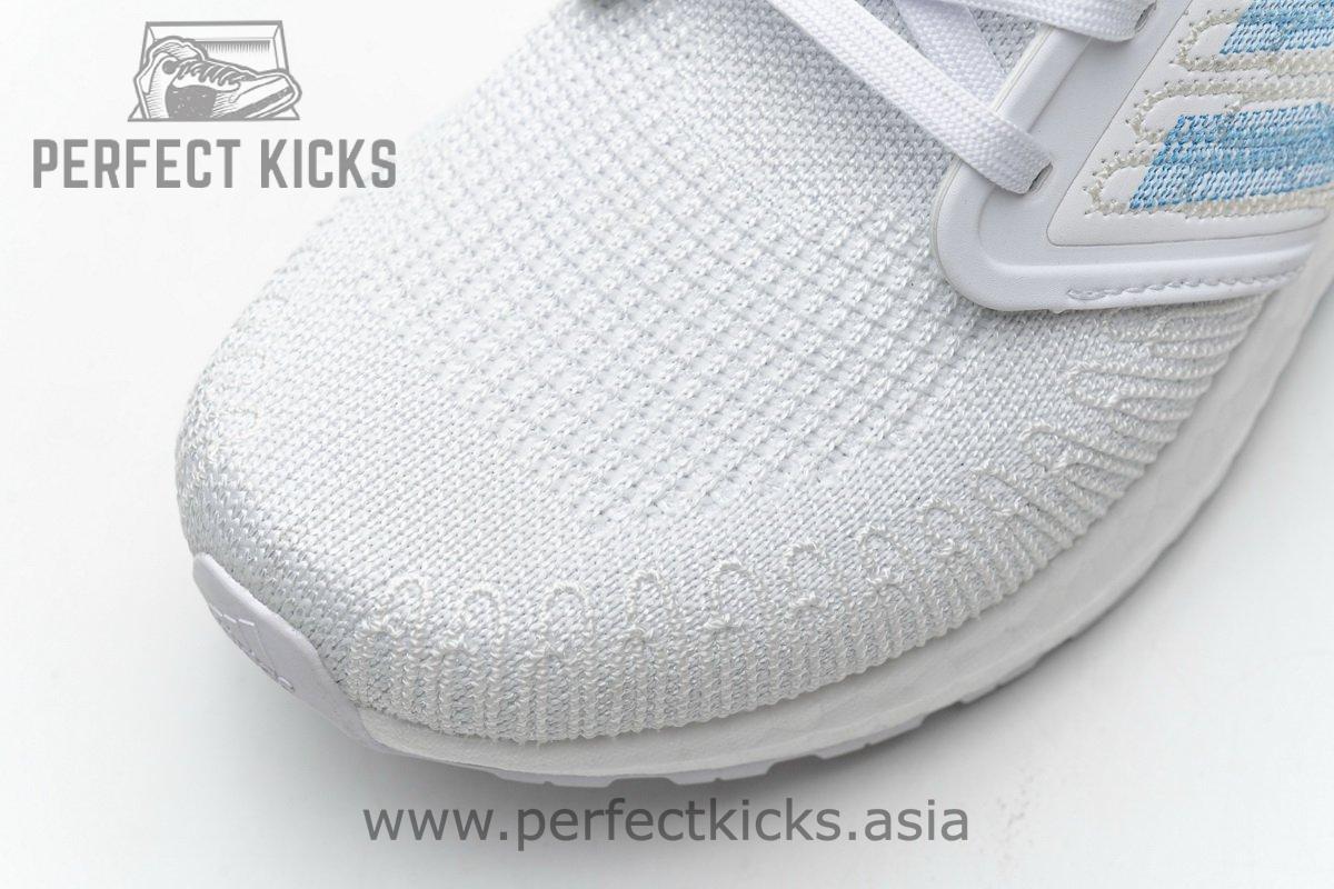 EG0768 adidas Ultra BOOST 20 Primeblue White Blue Orange - Image 11