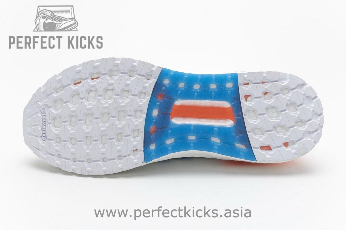 EG0768 adidas Ultra BOOST 20 Primeblue White Blue Orange - Image 15
