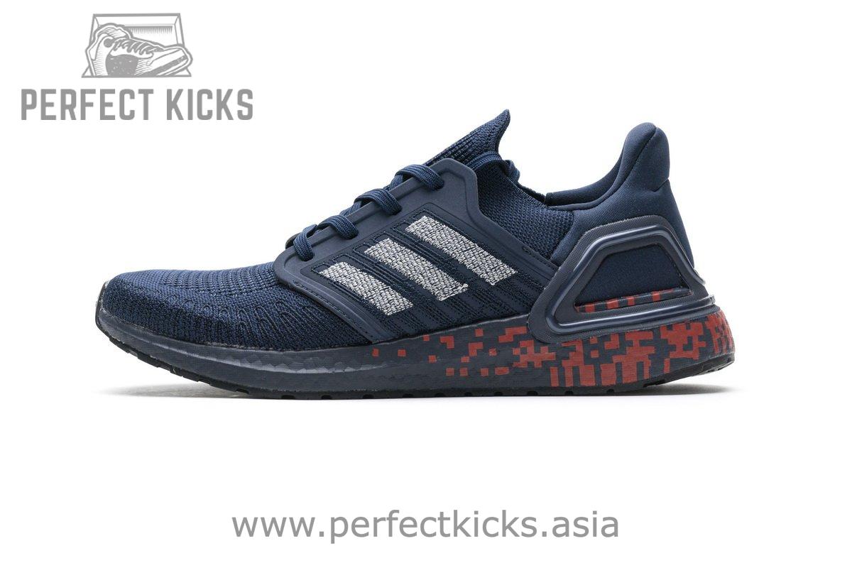 FY3451 adidas Ultra BOOST 20 CONSORTIUM Dark Blue Red Real Boost - Image 15