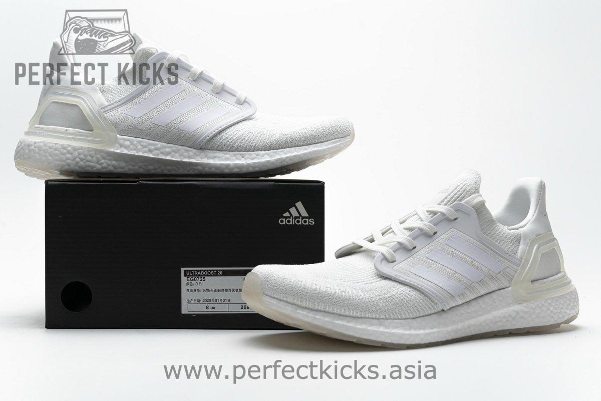 EG0725 adidas Ultra BOOST 20 White - Image 4