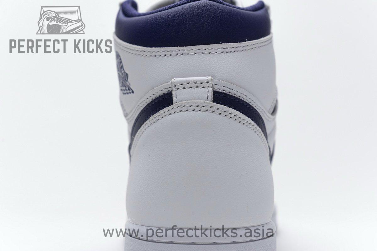 555088-115 Air Jordan 1 Retro High OG White Purple - Image 15