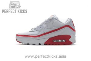CJ7197-103 Undefeated x Nike Air Max 90 White Red
