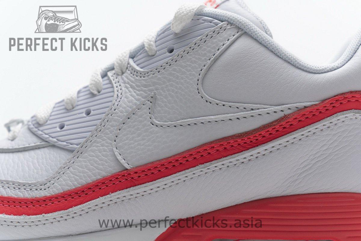 CJ7197-103 Undefeated x Nike Air Max 90 White Red - Image 17