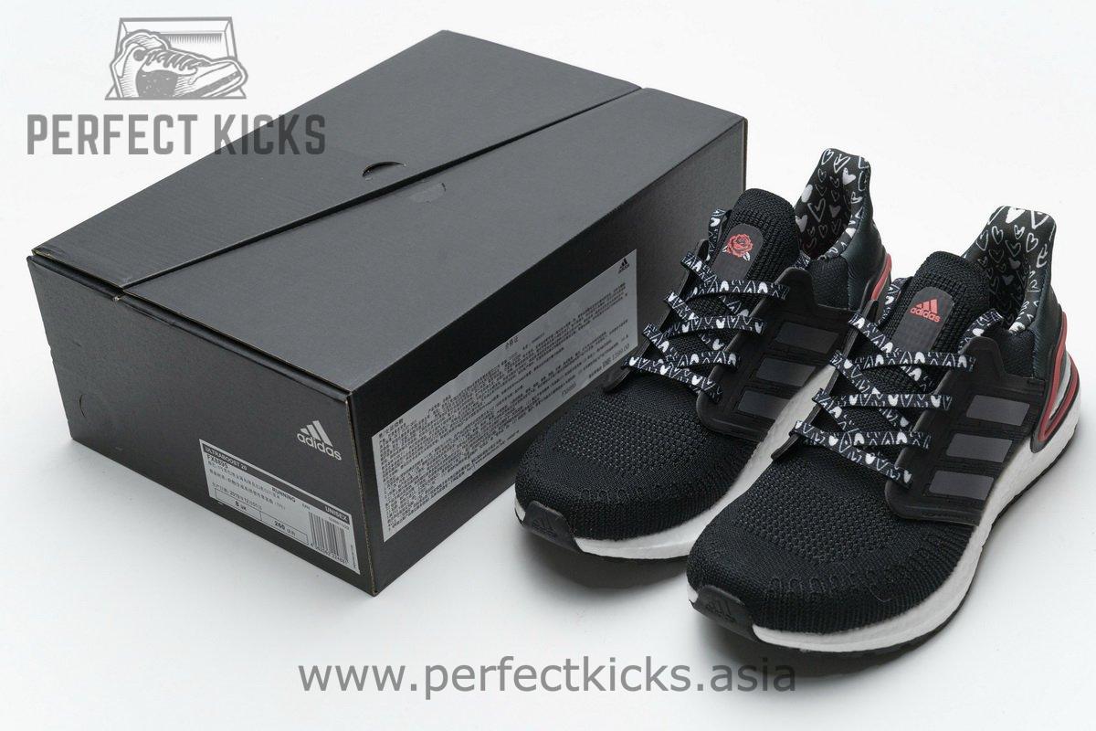 FX8895 adidas Ultra BOOST 20 Black White Red - Image 2
