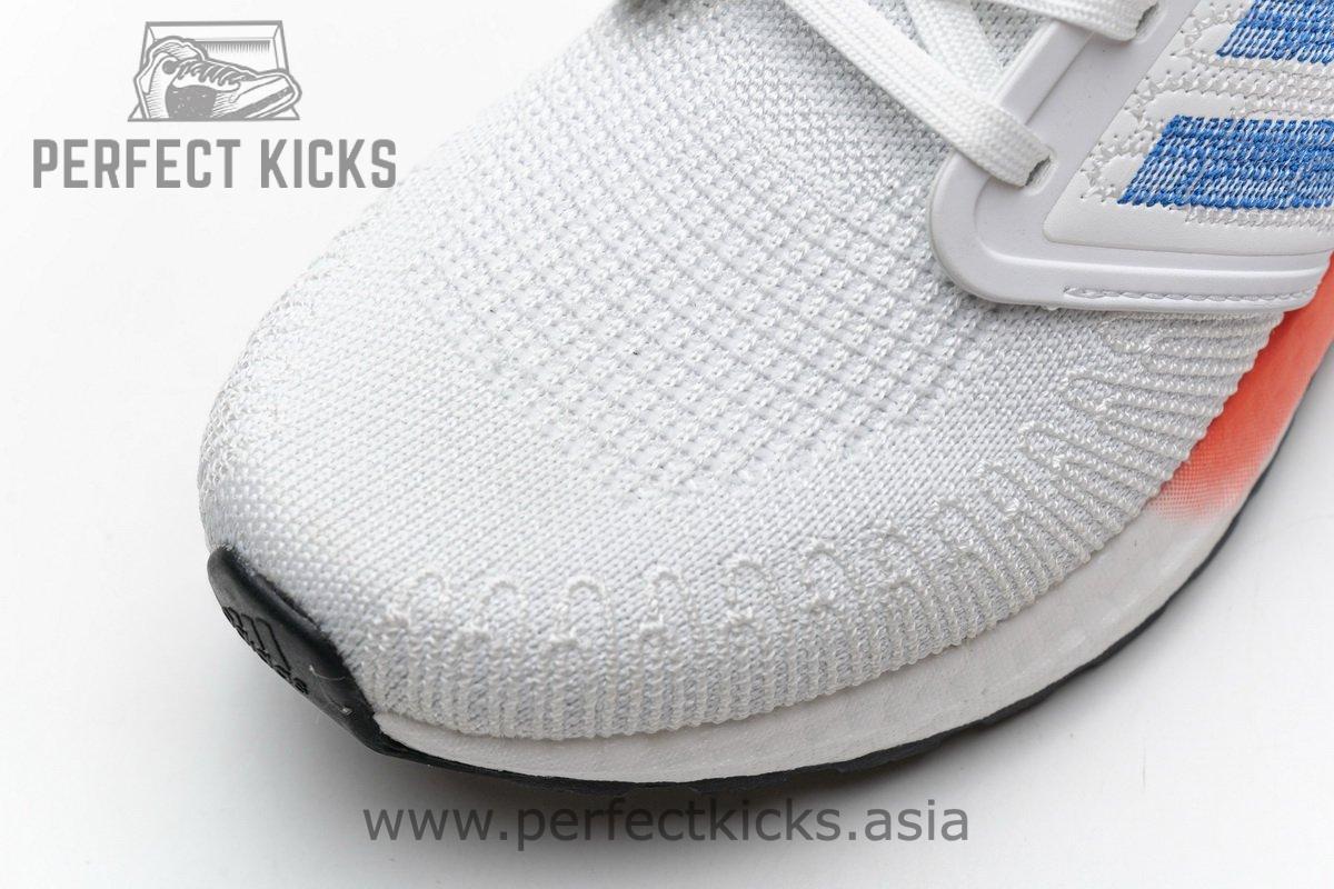 FY3453 adidas Ultra BOOST 20 White Blue - Image 12