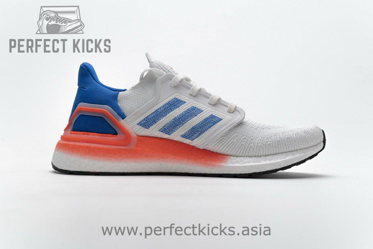 FY3453 adidas Ultra BOOST 20 White Blue - Image 15