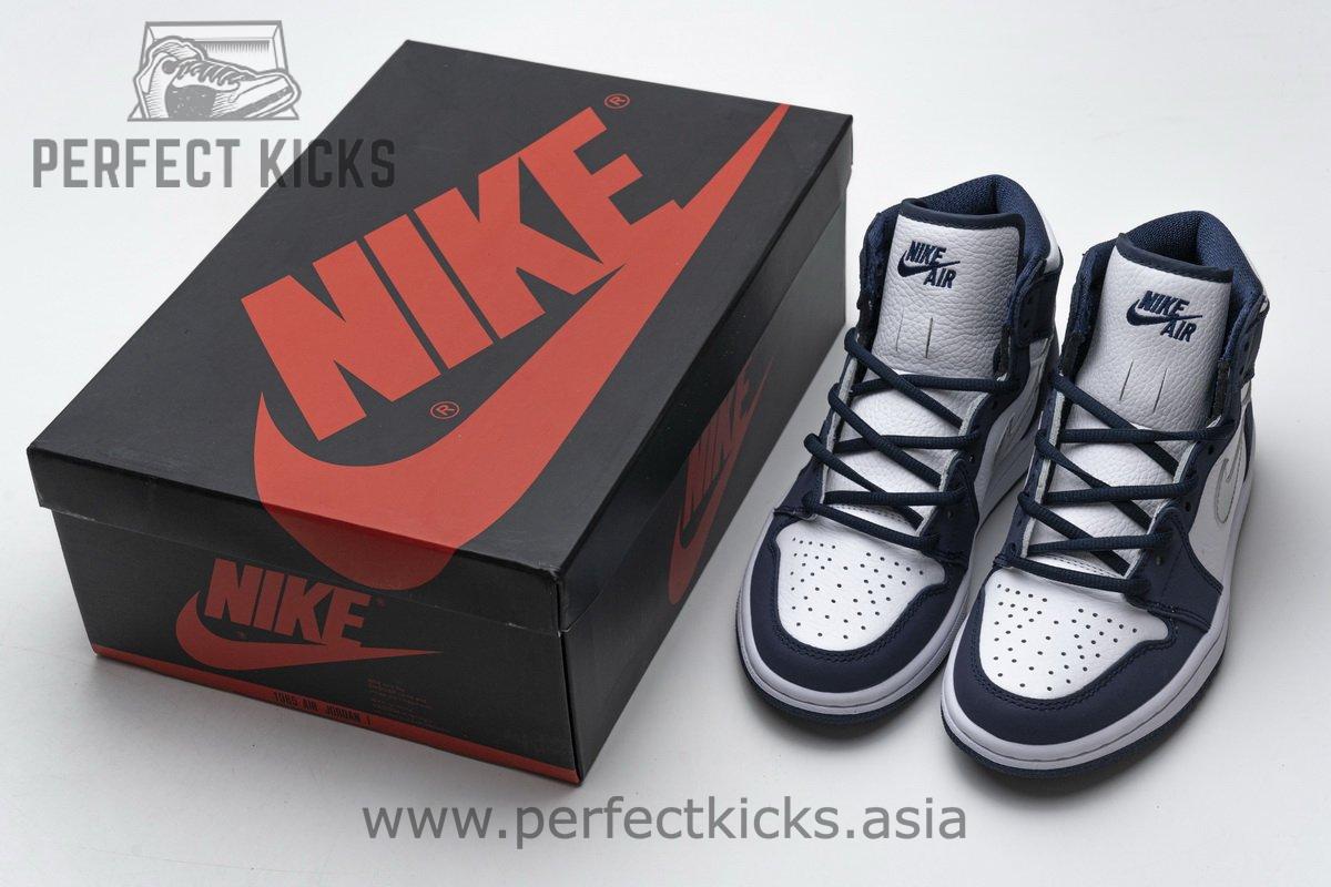DC1788-100 Air Jordan 1 High OG Japan "Midnight Navy" - Image 3