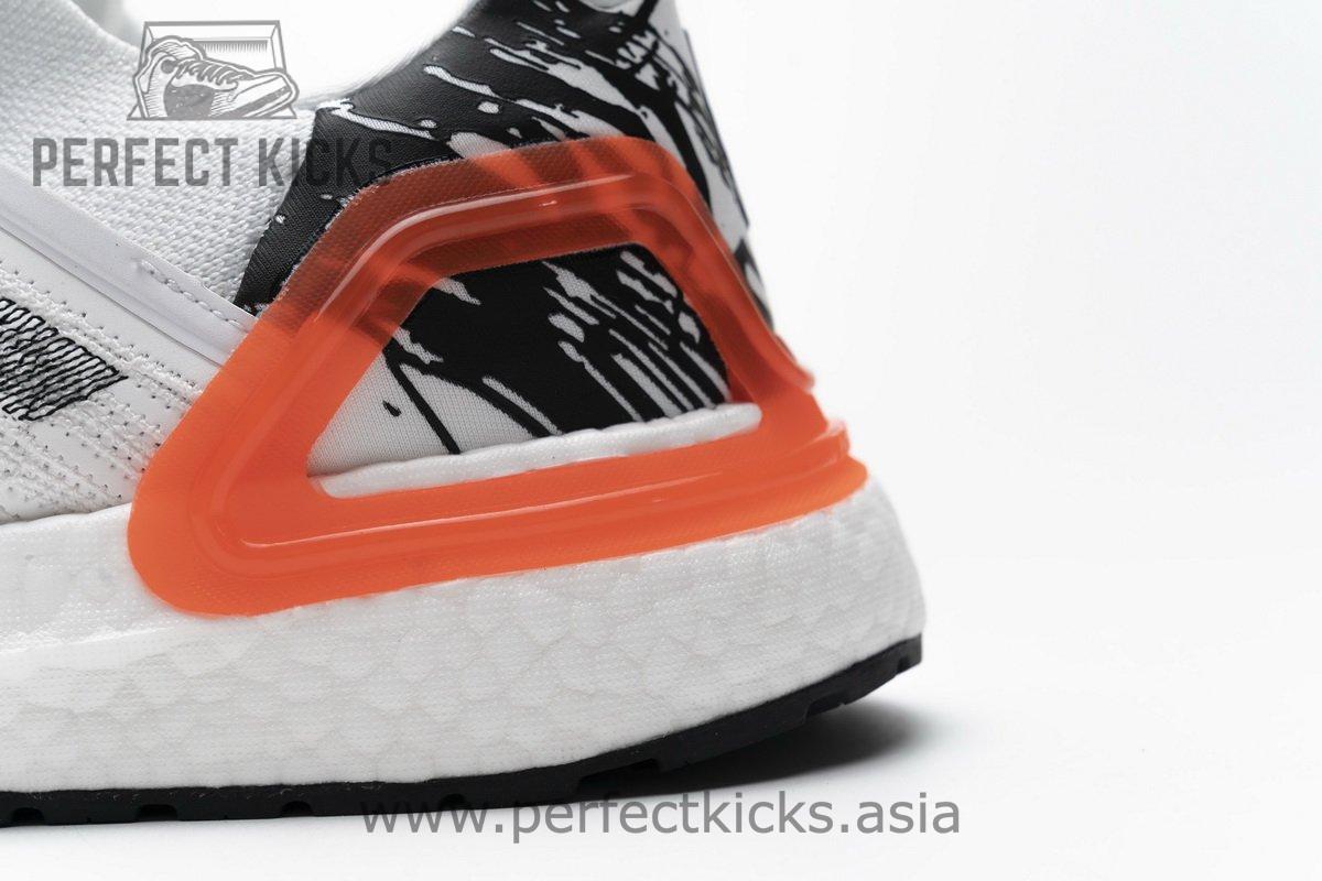 EG0699 adidas Ultra BOOST 20 Splatter White Black - Image 8
