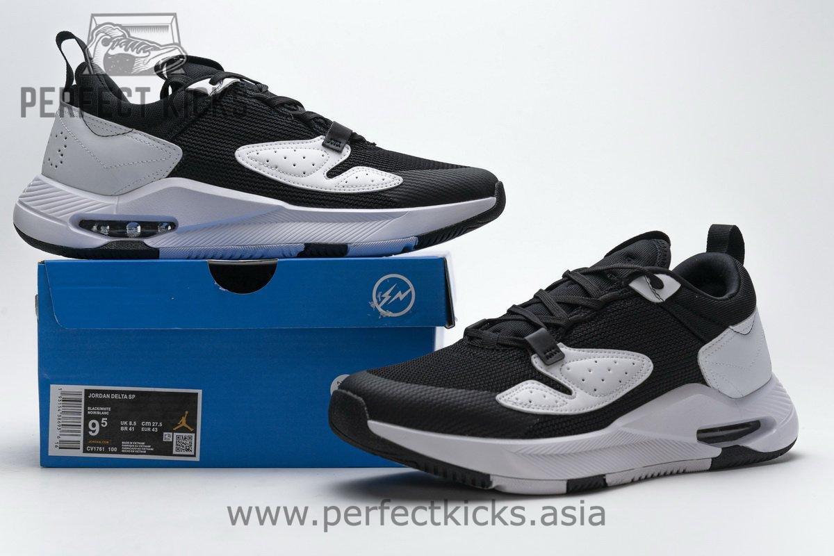 CV1761-100 Fragment Design x Jordan Delta SP Black White - Image 3