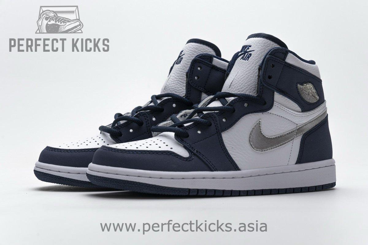 DC1788-100 Air Jordan 1 High OG Japan "Midnight Navy" - Image 4