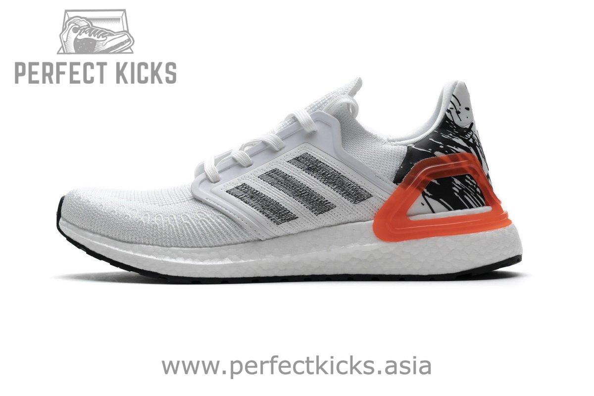 EG0699 adidas Ultra BOOST 20 Splatter White Black - Image 15