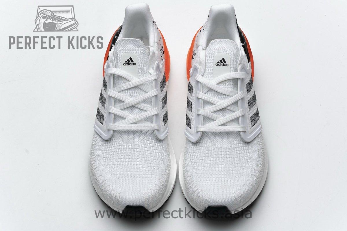 EG0699 adidas Ultra BOOST 20 Splatter White Black - Image 5