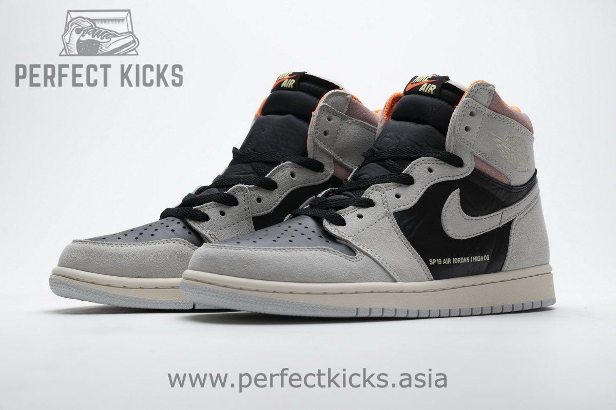 555088-018 Air Jordan 1 OG Hi Retro“Neutral Grey” - Image 4
