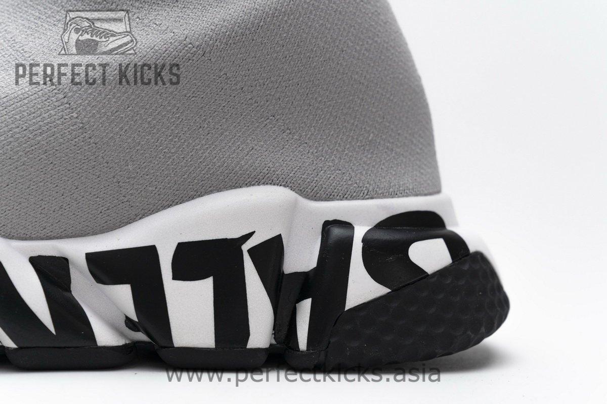 Balenciaga Stretch Mesh High Top Sneaker Grey - Image 10