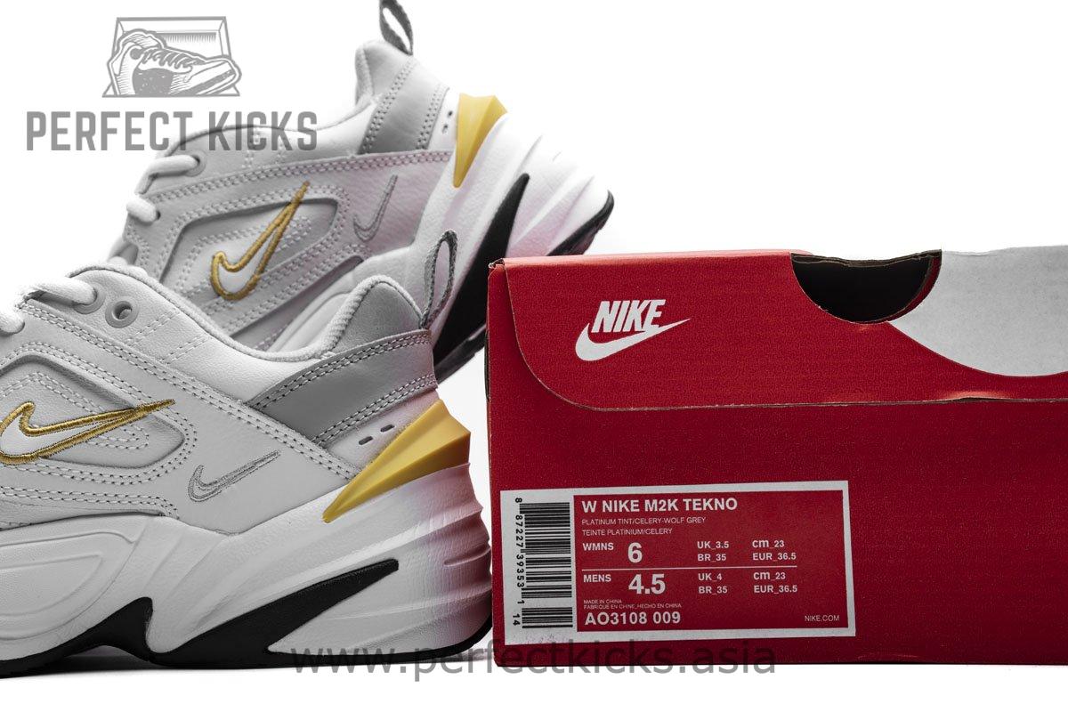 W Nike M2K Tekno Platinum Tint Celery AO3108-009 - Image 2