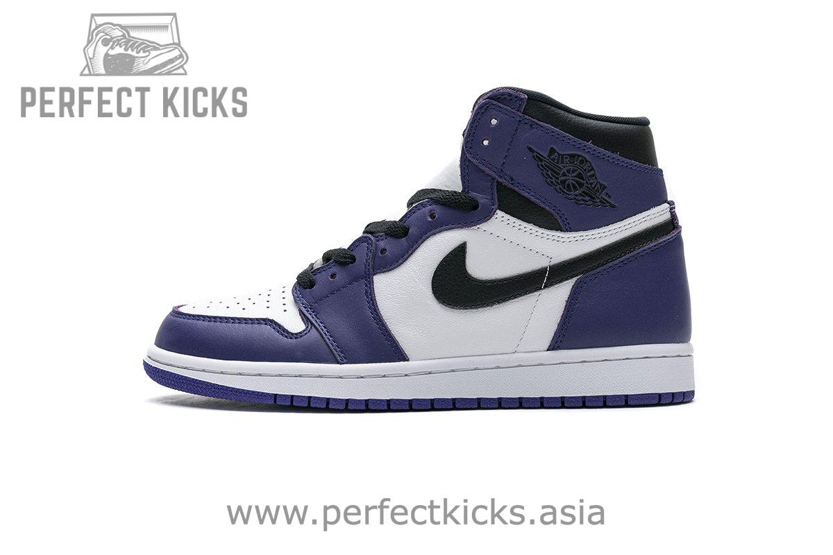 555088-500 Air Jordan 1 High OG “Court Purple”