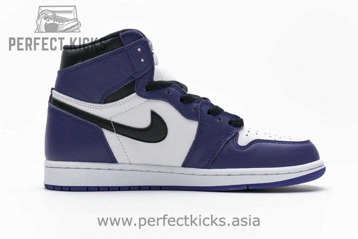 555088-500 Air Jordan 1 High OG “Court Purple” - Image 5