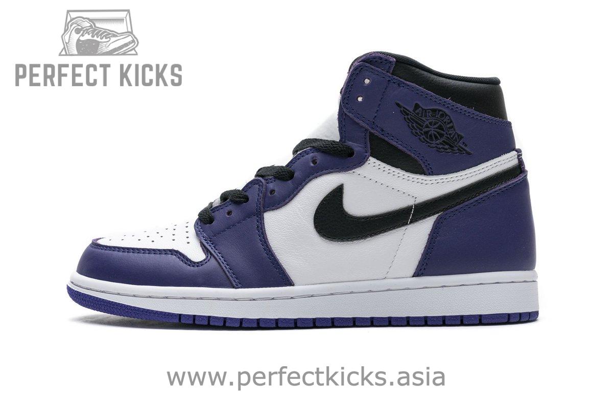 555088-500 Air Jordan 1 High OG “Court Purple” - Image 6