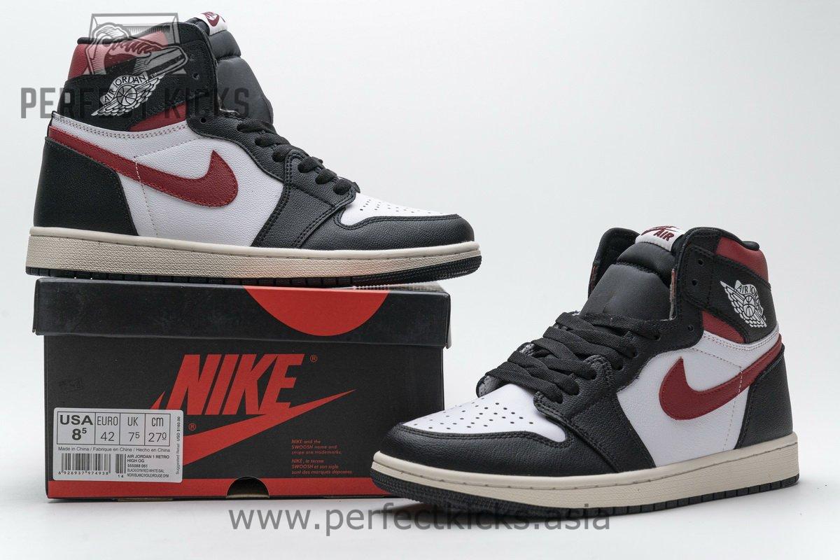 555088-061 Air Jordan 1 OG Hi Retro“Gym Red” - Image 2