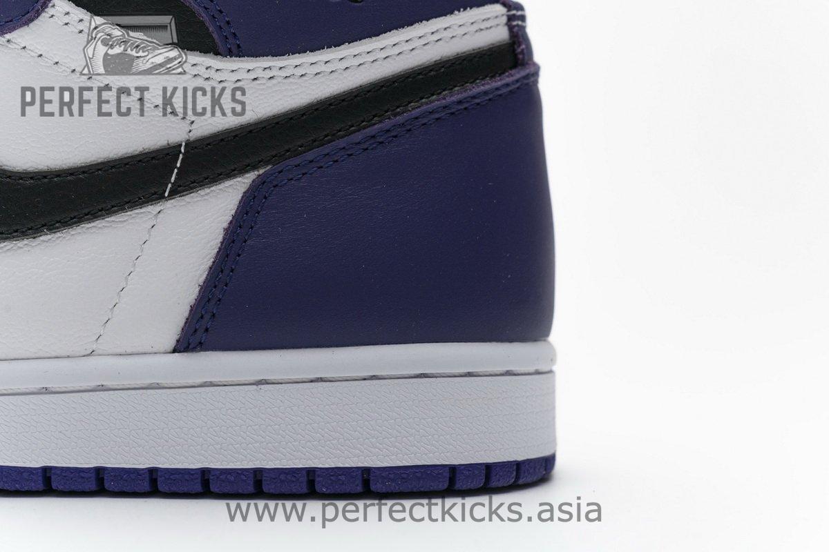 555088-500 Air Jordan 1 High OG “Court Purple” - Image 12