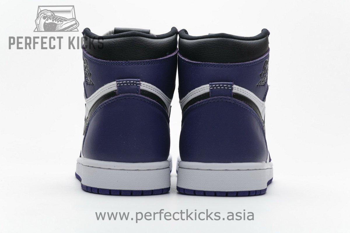 555088-500 Air Jordan 1 High OG “Court Purple” - Image 4