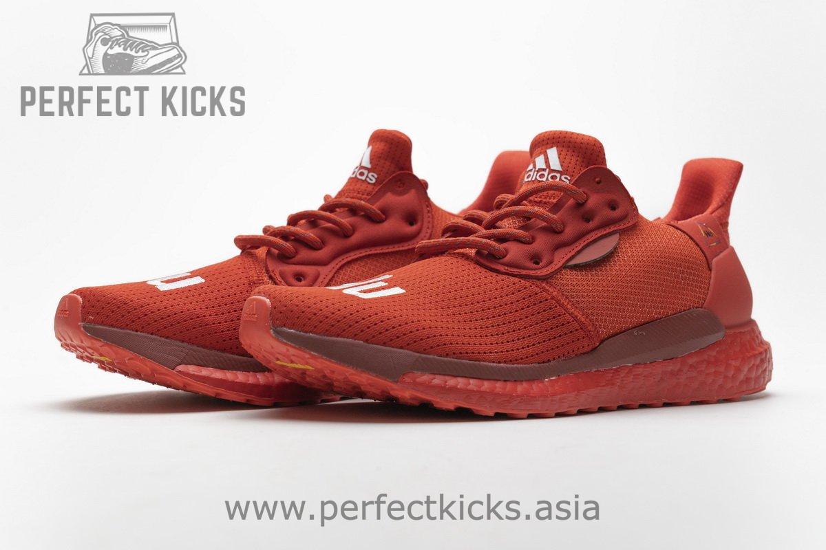 EF2381 Pharrell Williams x adidas Solar HU Glide Red - Image 6
