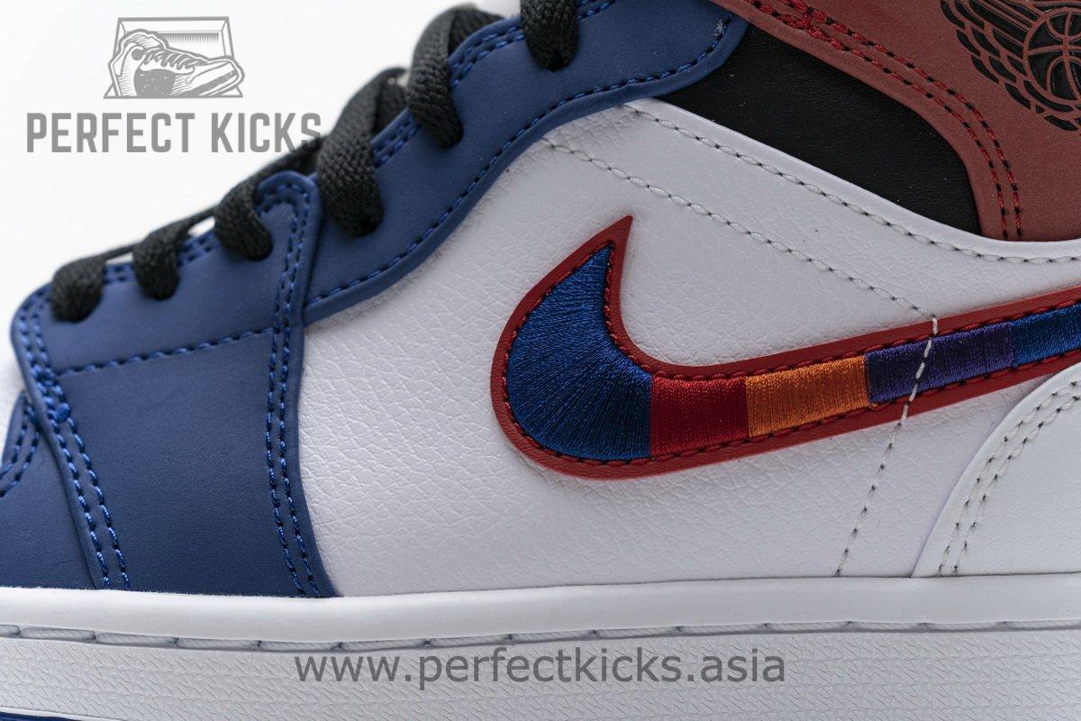 852542-146 Air Jordan 1 Mid SE “Multi-Color Swoosh” - Image 10