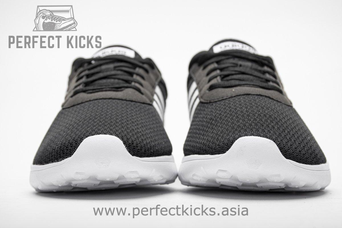 BB9774 adidas Lite Racer Black White - Image 2