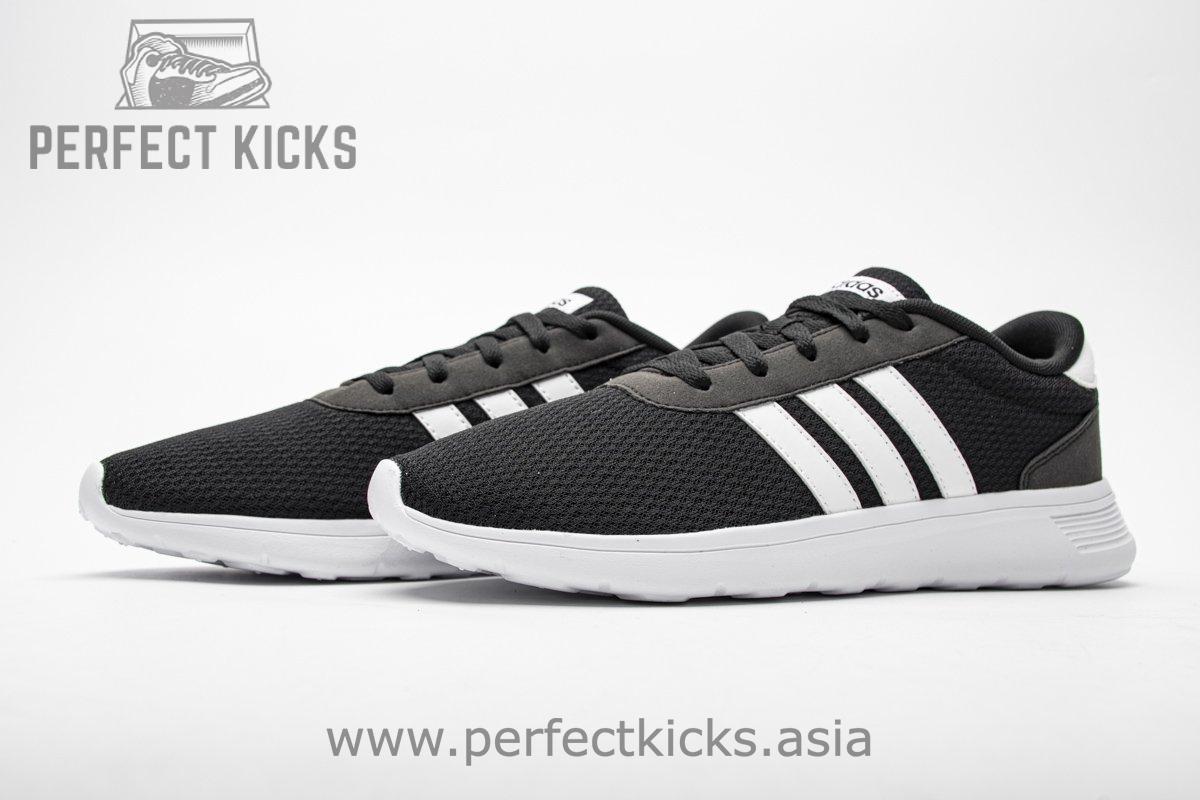 BB9774 adidas Lite Racer Black White - Image 4