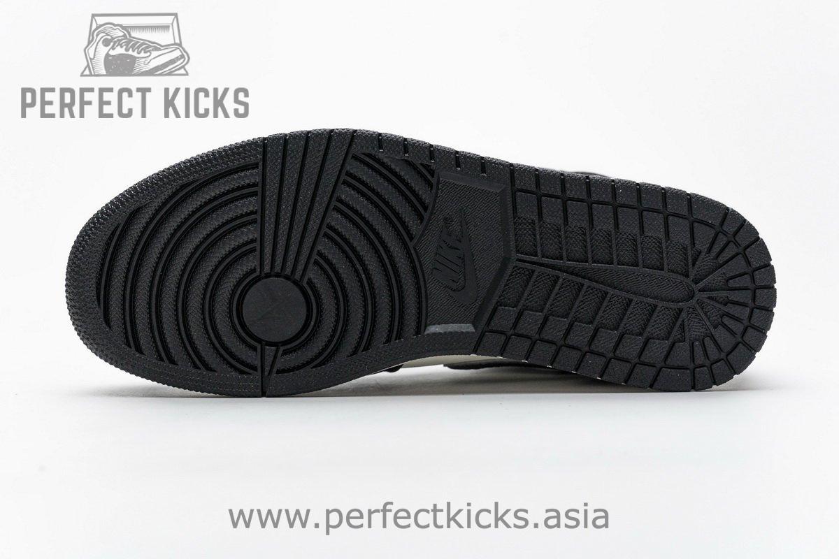 852542-011 Air Jordan 1 Mid Satin Grey - Image 15