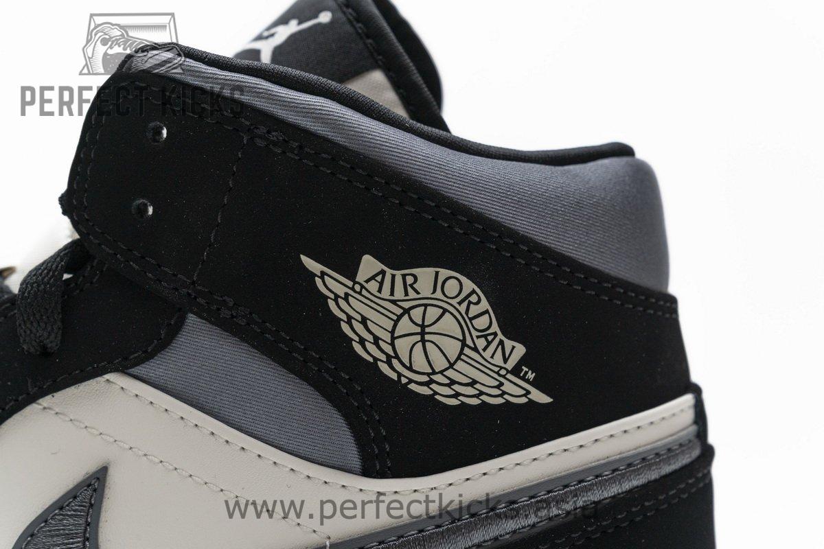 852542-011 Air Jordan 1 Mid Satin Grey - Image 18