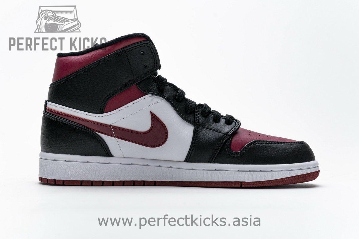554724-066 Air Jordan 1 Mid Bred Toe - Image 13