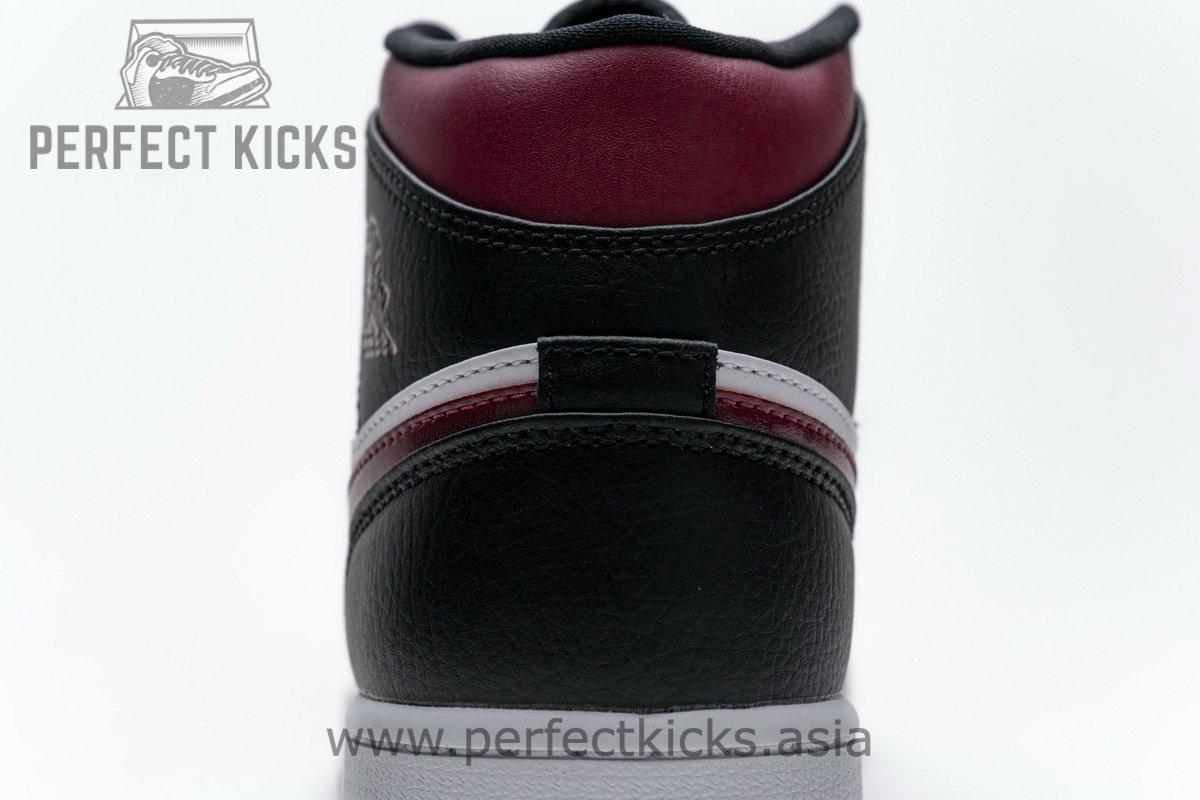 554724-066 Air Jordan 1 Mid Bred Toe - Image 8