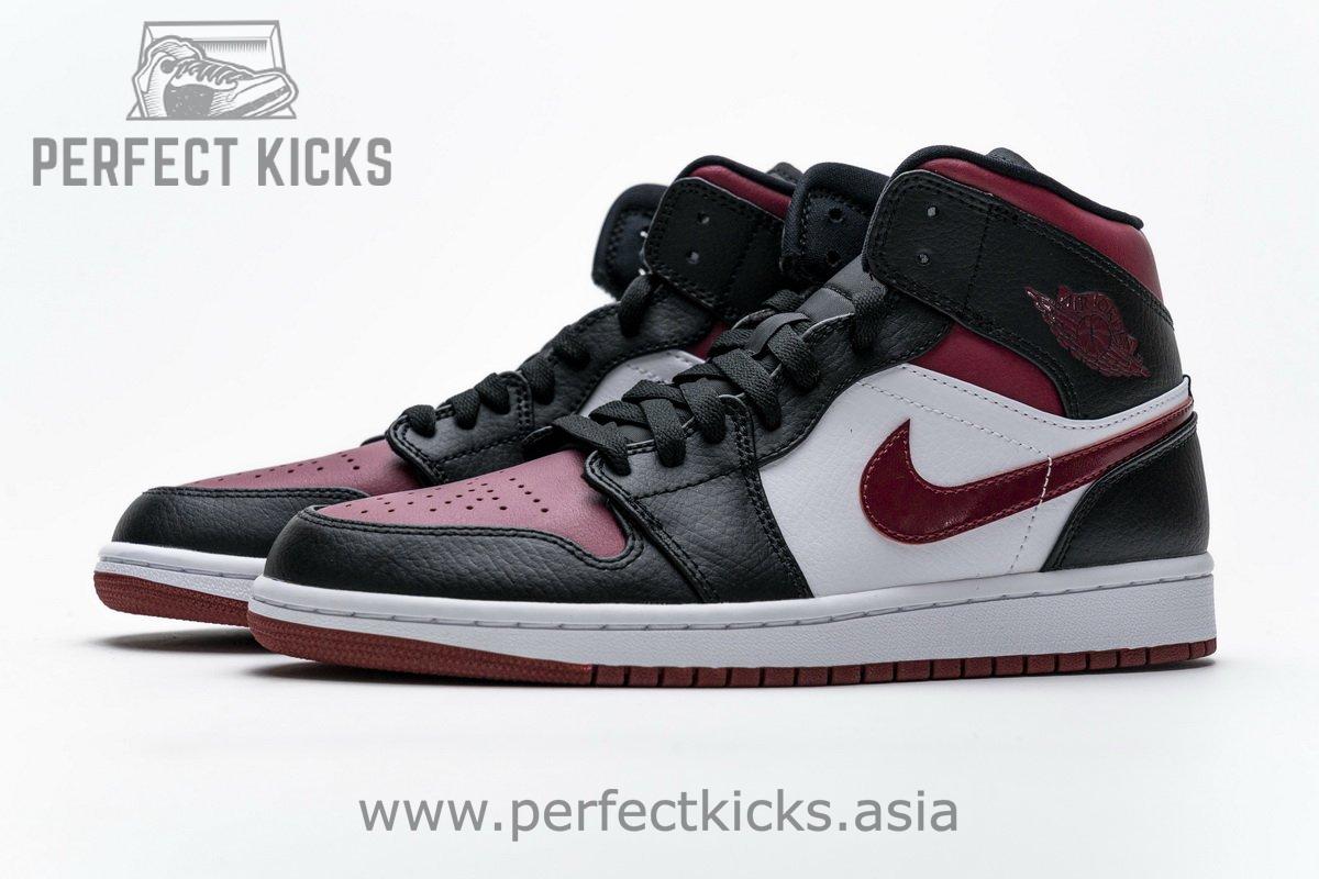 554724-066 Air Jordan 1 Mid Bred Toe - Image 6