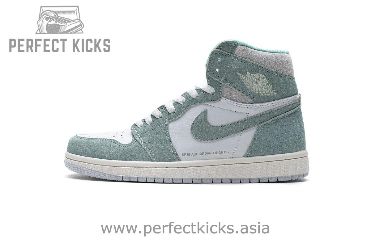 555088-311 Air Jordan 1 OG Hi Retro“Turbo Green”