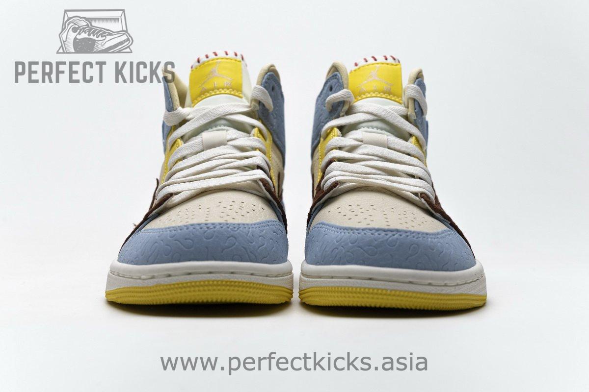 CU2803-200 Air Jordan 1 Mid SE “Maison Chateau Rogue Fearless” - Image 6