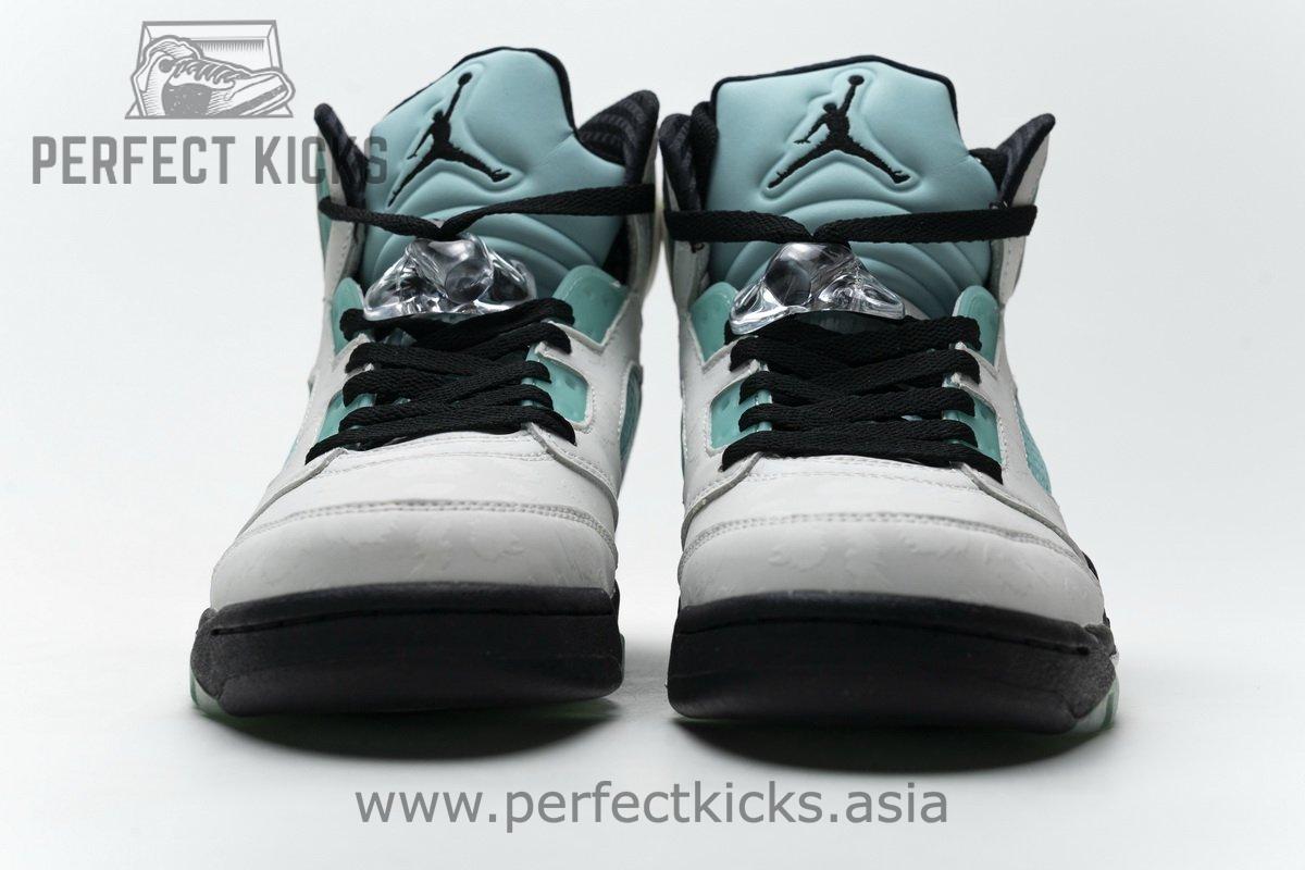 CN2932-100 Air Jordan 5 Retro "Island Green" - Image 4