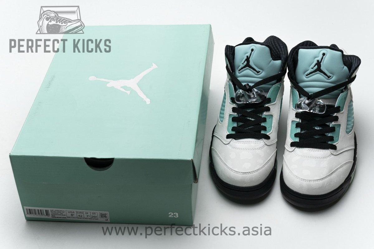 CN2932-100 Air Jordan 5 Retro "Island Green" - Image 3
