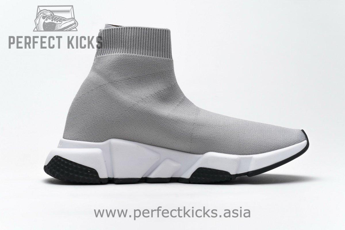 Balenciaga Stretch Mesh High Top Sneaker Grey - Image 15