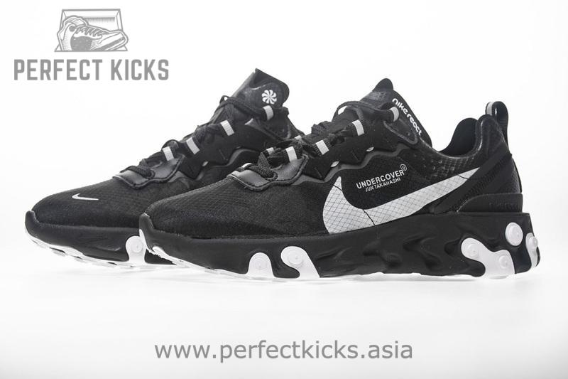 UNDERCOVER X Nike Upcoming React Element 87 “All Black” AQ1813-001 - Image 5