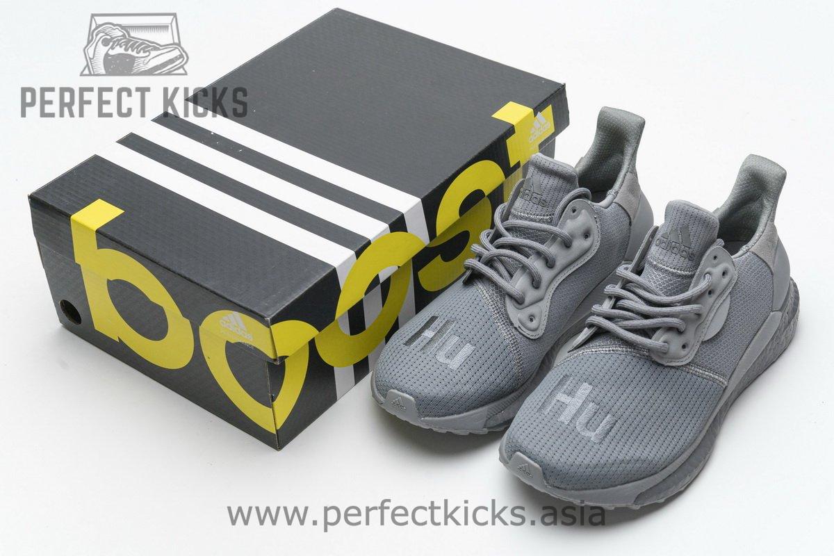 EF2380 Pharrell Williams x adidas Solar HU Glide Grey - Image 3