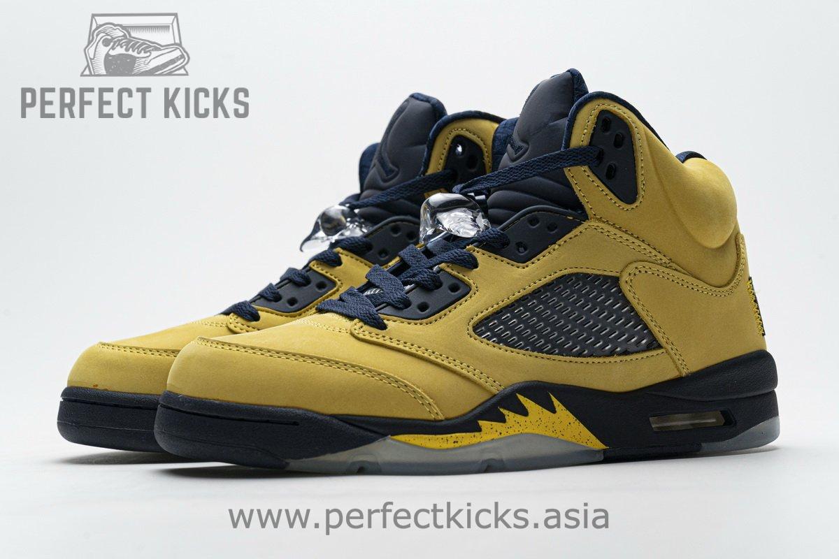 CQ9541-704 Air Jordan 5 Retro SE "Michigan" - Image 6